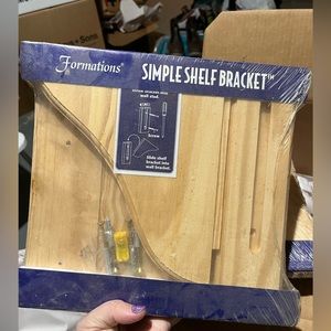 Set of 2 shelf brackets for 10”-12” shelf